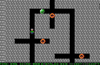Emerald Mine screenshot 3 for Amiga